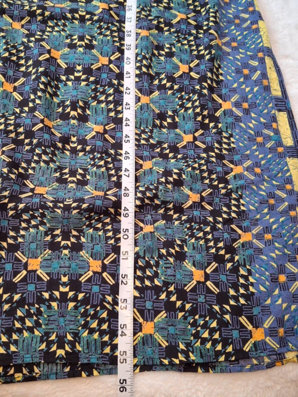 Angie Maxi Dress Sz L Embroidered Beaded Gypsy Boho Festival Hippie 90s Y2K - Picture 9 of 16